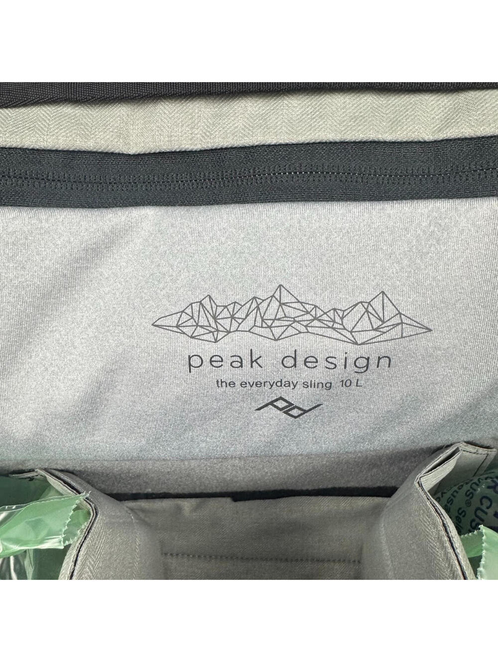 Peak Design Everyday Sling 10L Camera Bag With Dividers, Gray NWOT - Picture 4 of 5